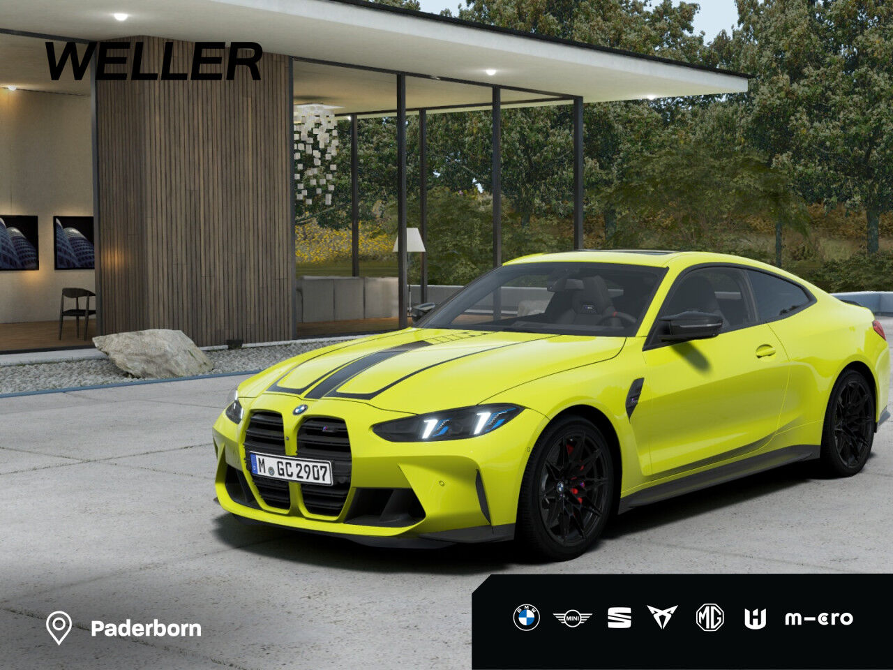 BMW M4 M xDrive Competition Sportpaket Bluetooth HUD