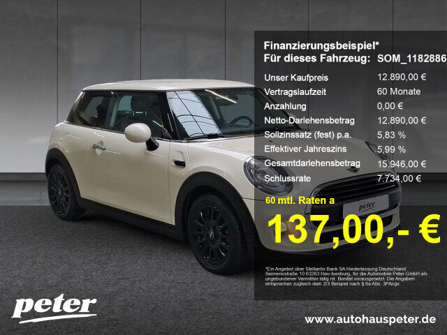MINI One Klimaautomatik Sitzheizung