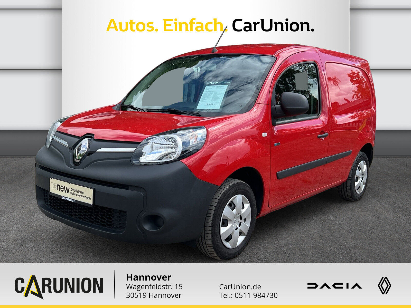 Renault Kangoo E-TECH 2-Sitzer Batteriekauf