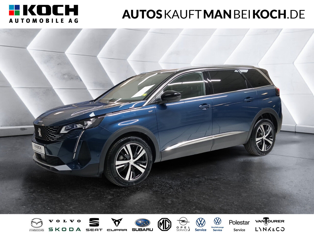 PEUGEOT 5008 PureTech 130 EAT8 GT 7S EKLAPPE LED