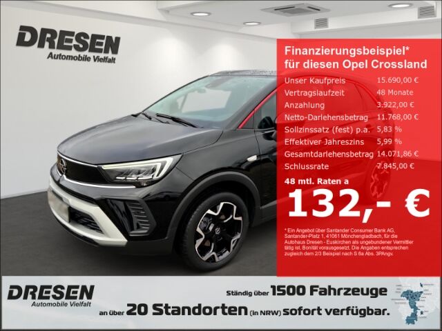 Opel Crossland GS LINE 1.2 /AppleCarPlay/DAB/Klimaanl