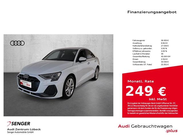 Audi A3 Limousine S line 30 TFSI Connectivity-Paket