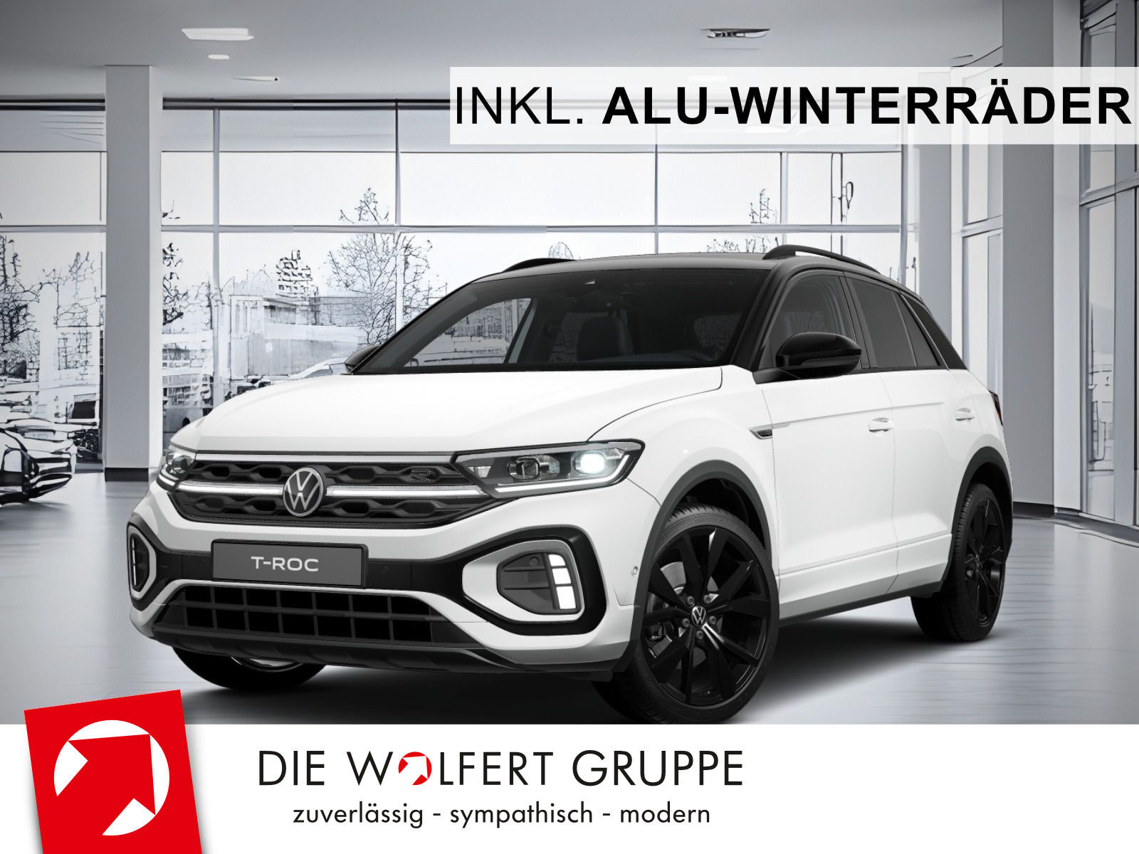 VW T-Roc R-Line 1.5 TSI OPF (150 PS) DSG *AHK*BLACK