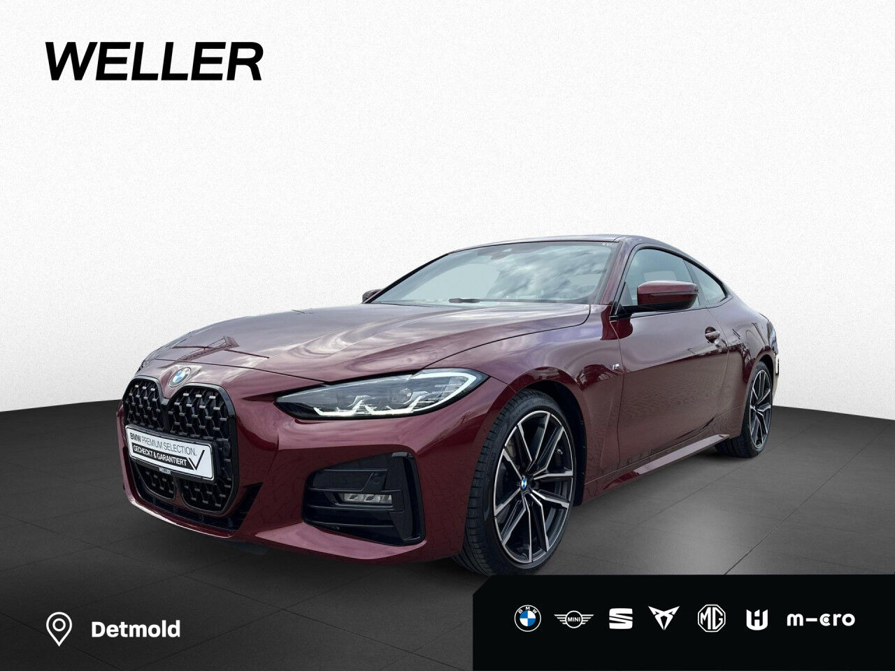 BMW 420i Coupe M Sport LC+ DAB RFK HiFi el.Glasd 19"