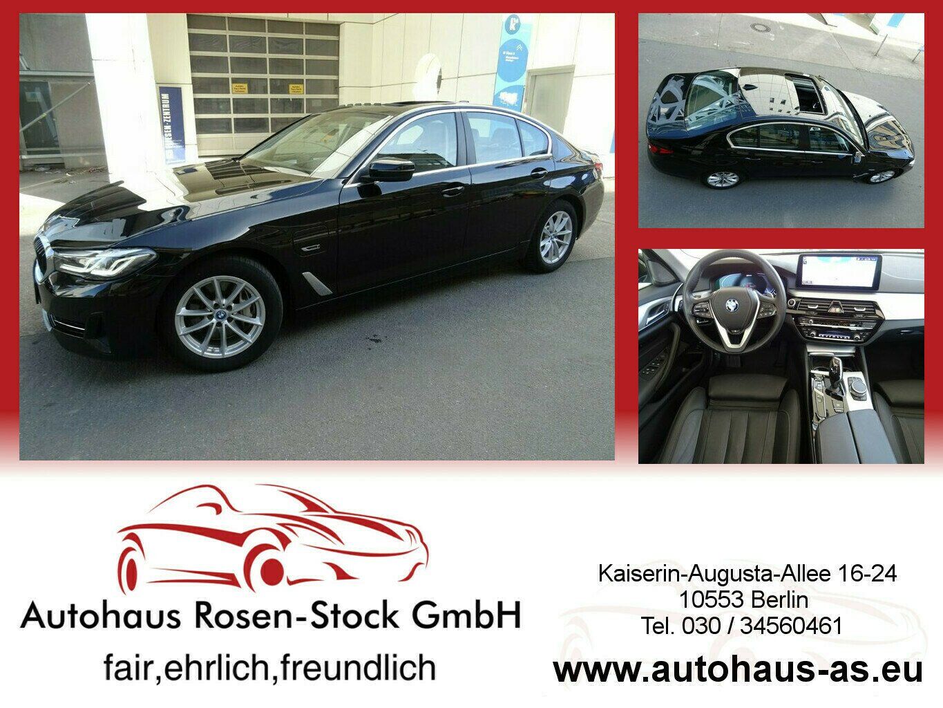 BMW 545e xDrive Autom,AHK,GSD,Ledersports