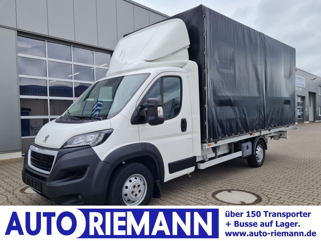 Peugeot Boxer 3,5t Pritsche Plane 2.2 HDi L4 435 Klima