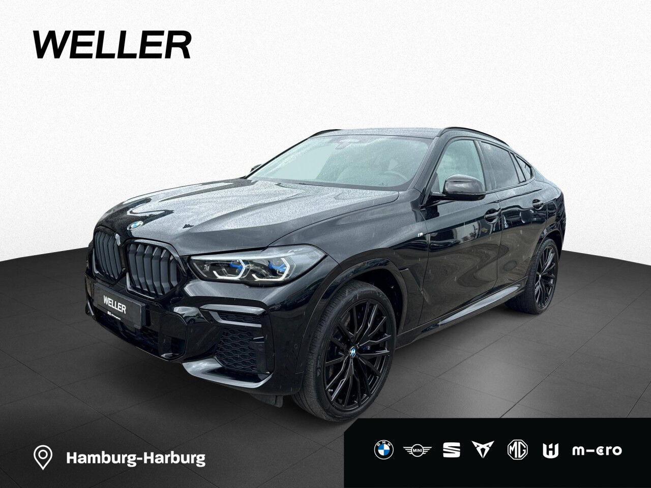 BMW X6 xDr 40d M Sport LivePro,Pano,Laser,B&W,Iconic