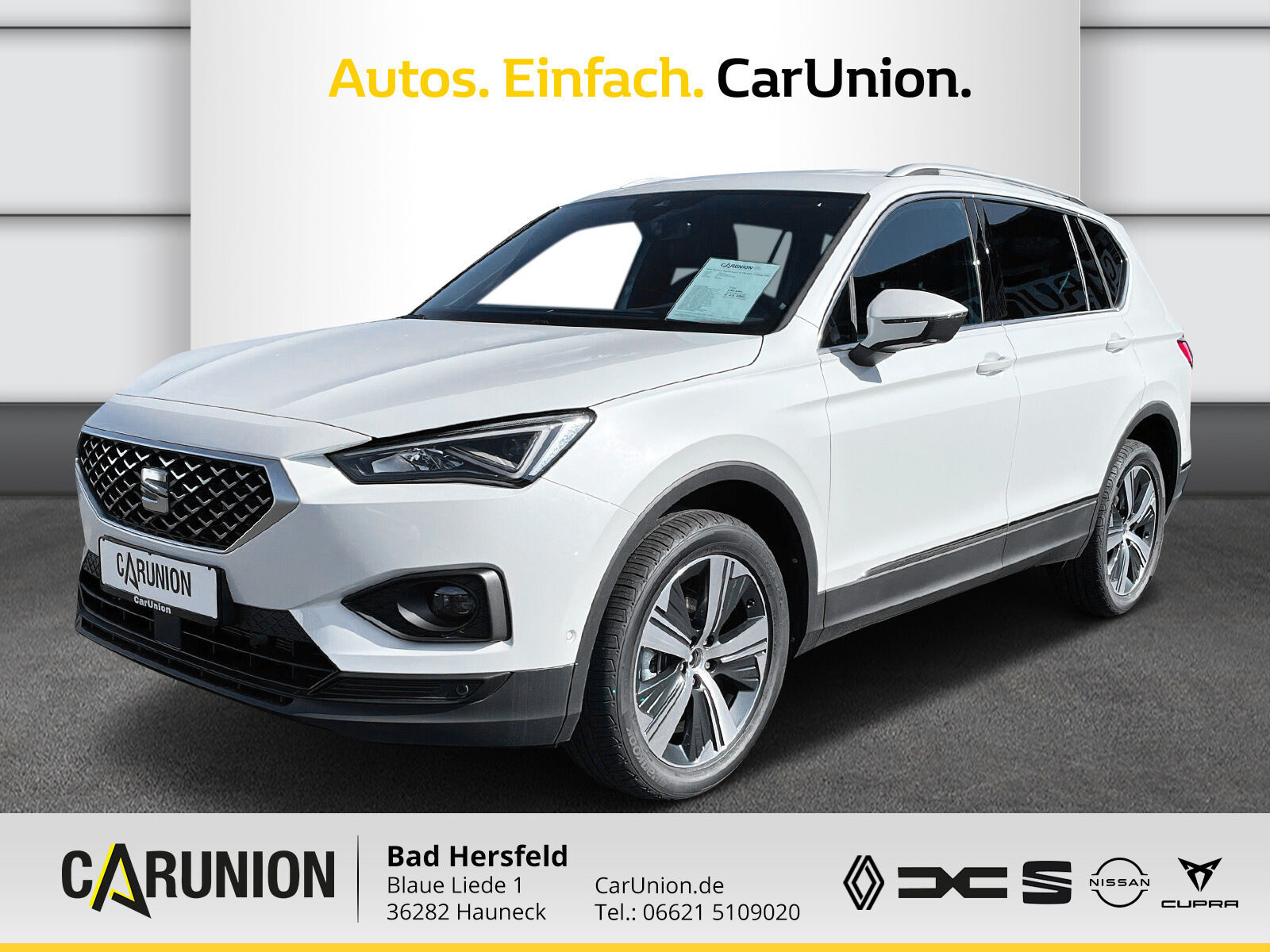 SEAT Tarraco Xperience 1.5 TSI ACT 7-Gang DSG AHK