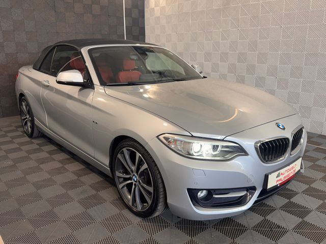 BMW 220d Cabrio*SPORT*BI XENON-HIFI-MEMORY-CONN.DR.