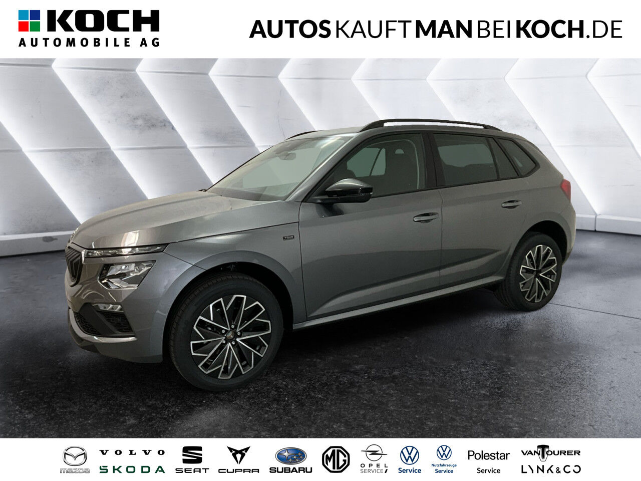 SKODA Kamiq 1.0 TSI DSG Tour AHZV ACC TOTWINKEL BLACK