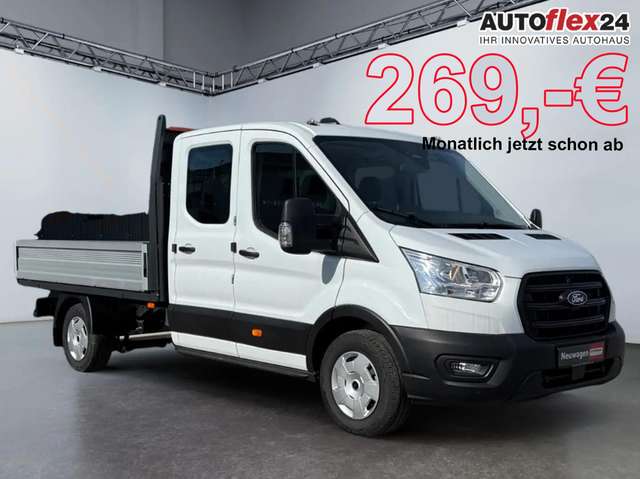 Ford Transit Pritsche 350 L3 DoKa 7Si/SYNC4/AHK/Ka...