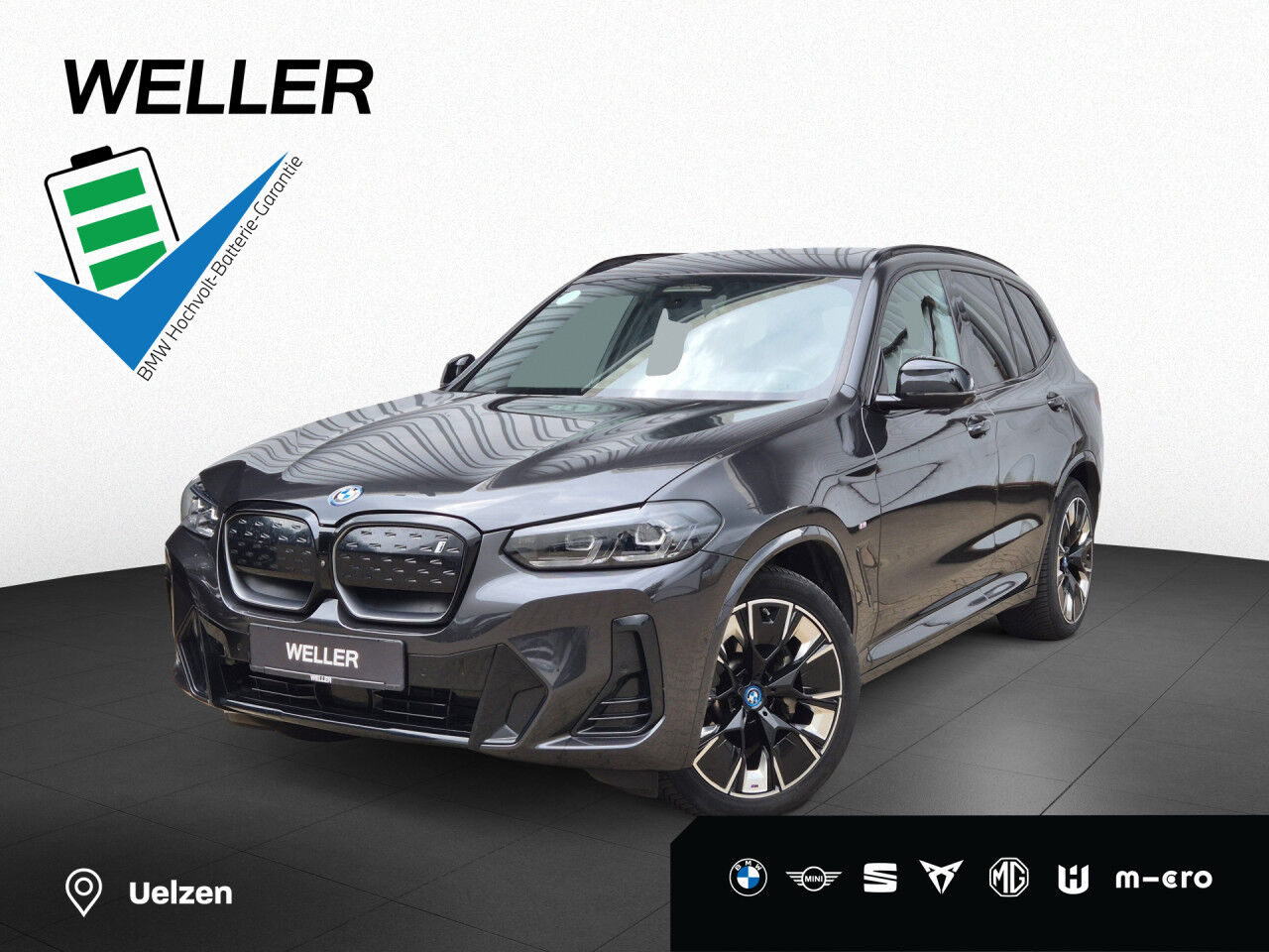 BMW iX3 M Sport DA-Prof,360°,HUD,H/K,AHK,Ad-Fw+LED