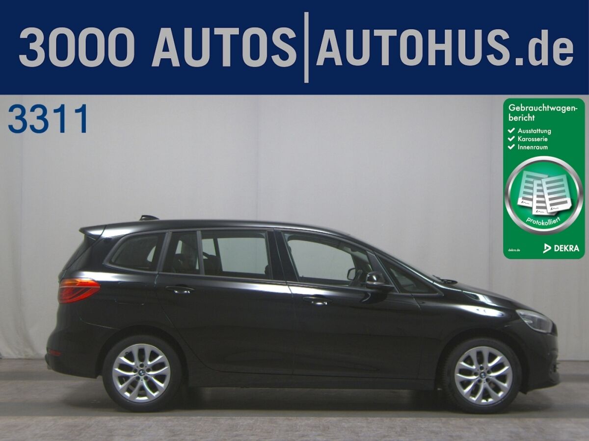 BMW 218d Gran Tourer Advantage Navi LED HiFi RFK AHK