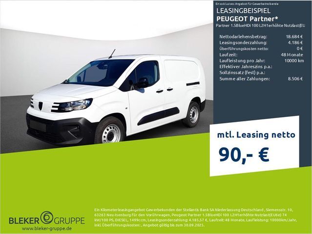 Peugeot Partner 1.5BlueHDi 100 L2H1erhöhte Nutzlast(EU6