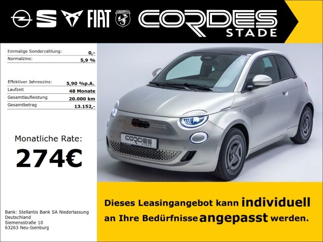 Fiat 500e Giorgio Armani Collector s Edition PDC Navi