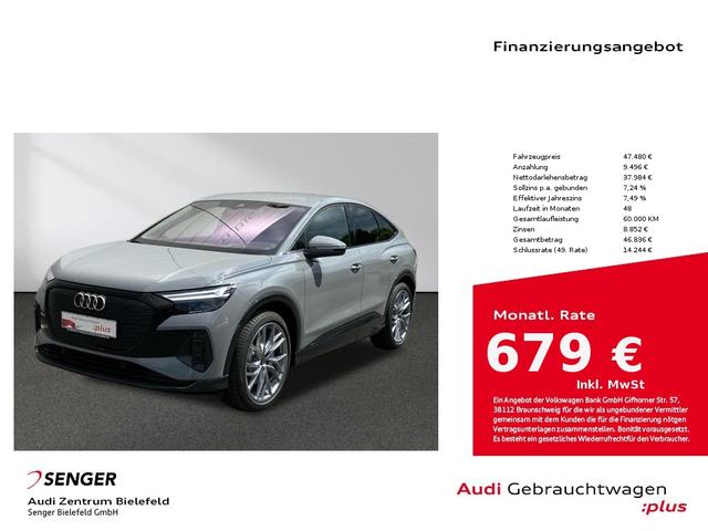 Audi Q4 e-tron Sportback 45 MMI LED AHK Audi connect