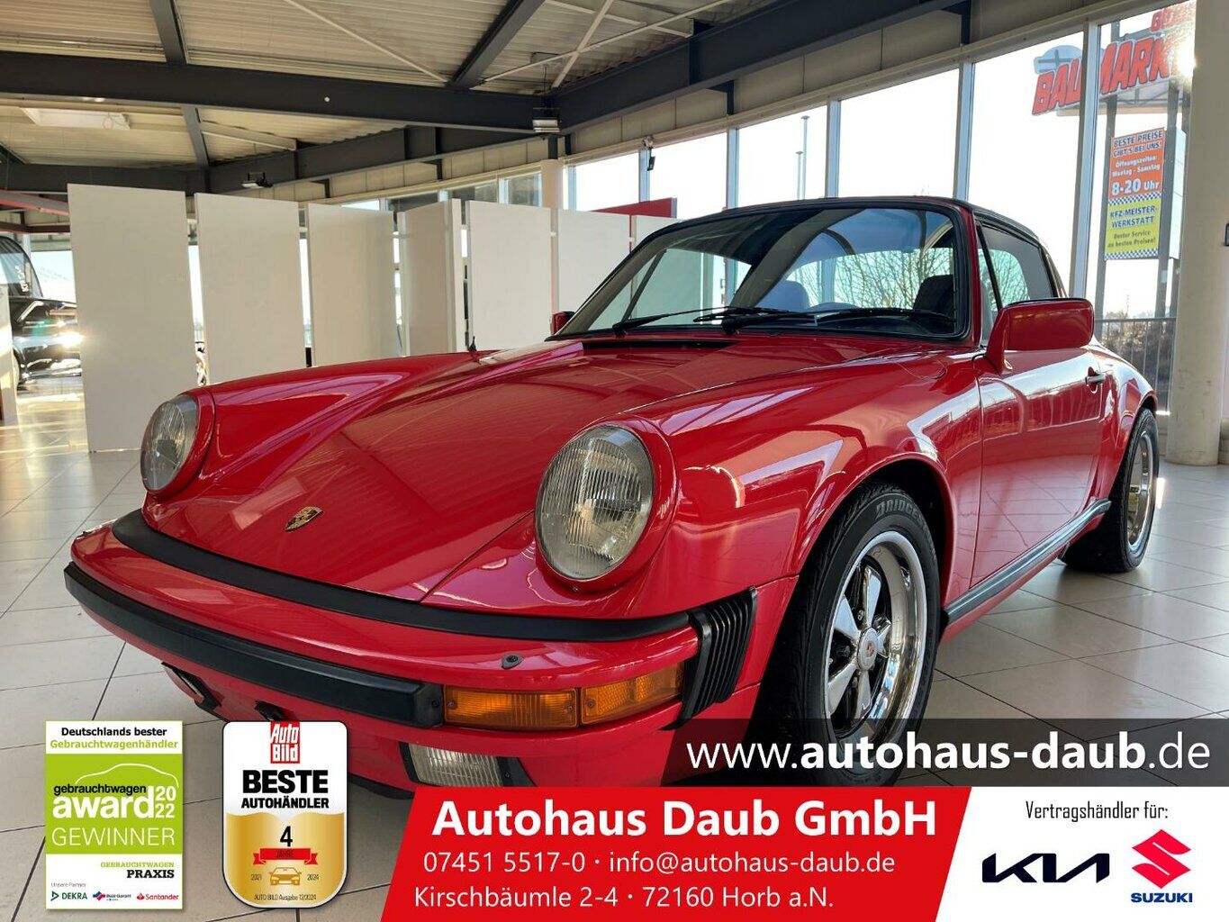 PORSCHE 911 Urmodell PORSCHE TARGA SC 3.0 OLDTIMER+Klima