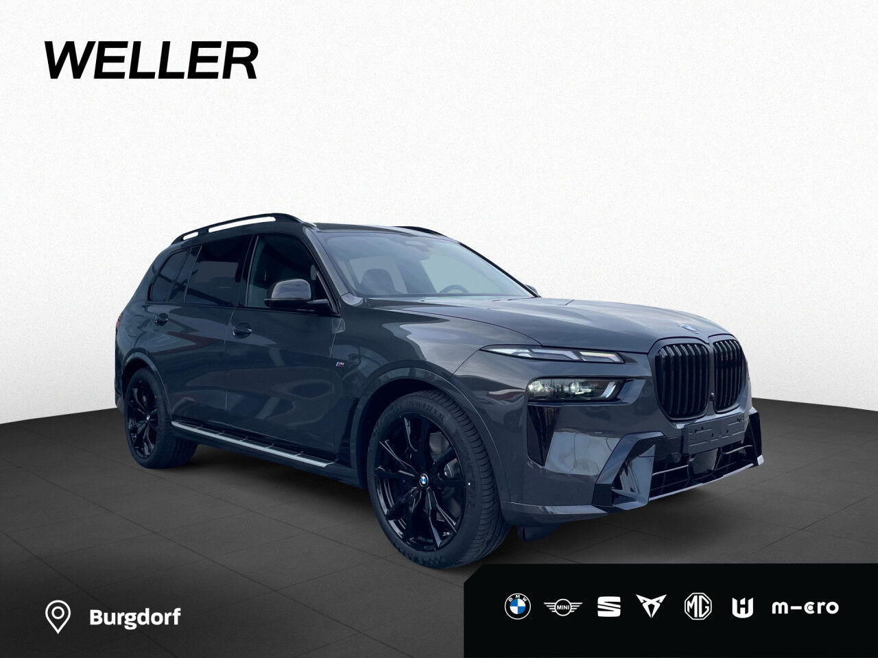 BMW X7 xDrive 40d M Sport-Pro HUD Pano SHz B/W AHK Mas