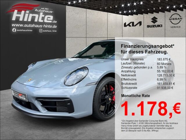 Porsche 911 (992) PDK Targa 4 GTS HL-LENKUNG CARBON MATR