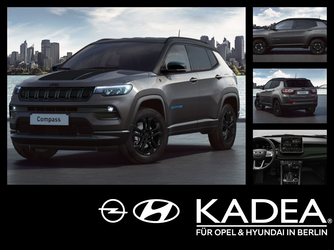 Jeep Compass 1.3 PHEV 4xe 360°Kamera,Navi,Schiebedach