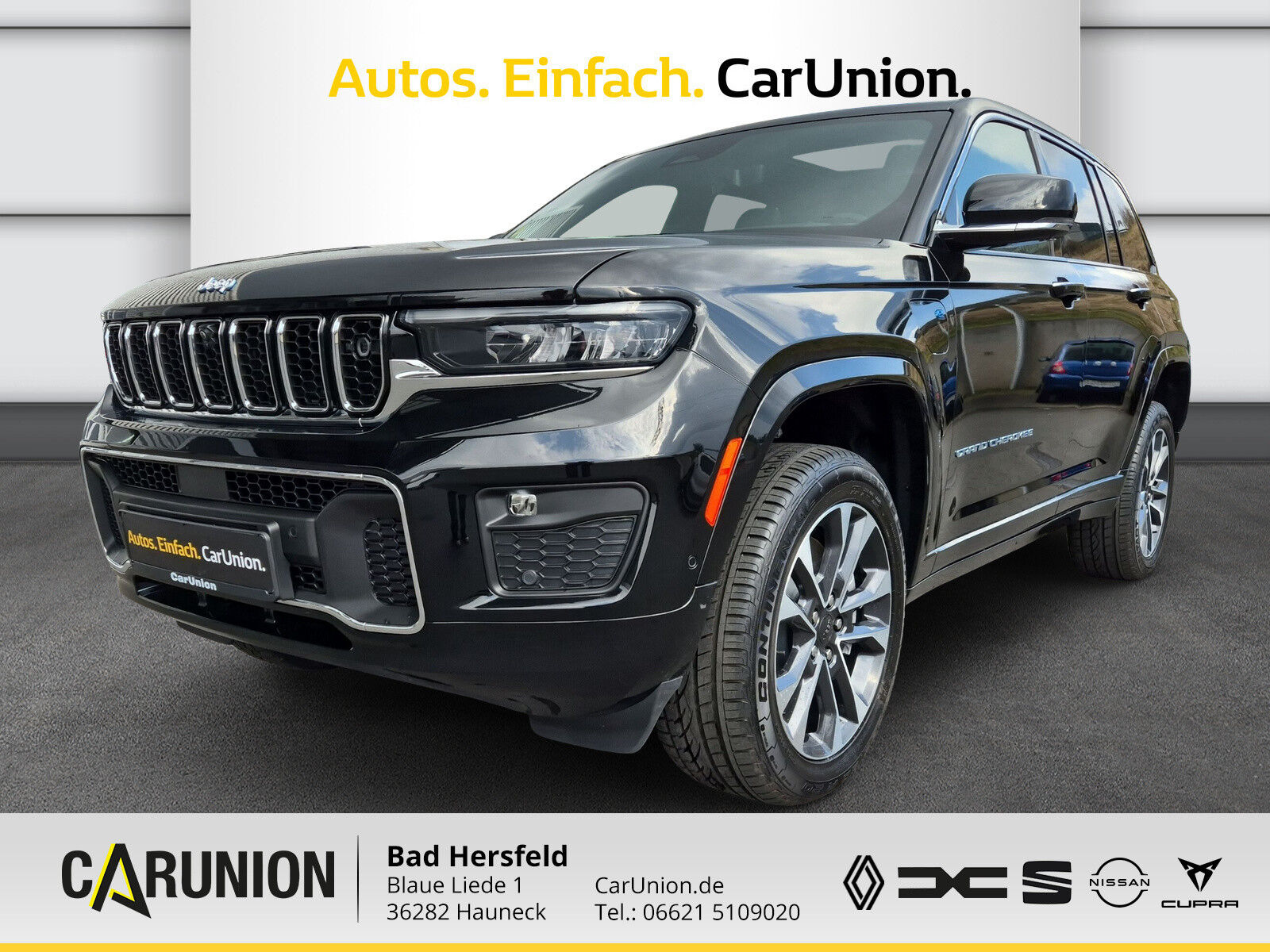 JEEP Grand Cherokee Cherokee (WL) Overland Plug-In-Hy