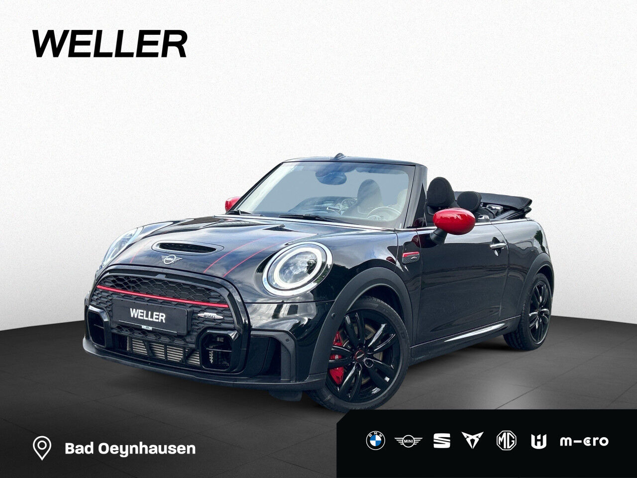 MINI John Cooper Works Cabrio Navi,LED,AppleCar,Tempo