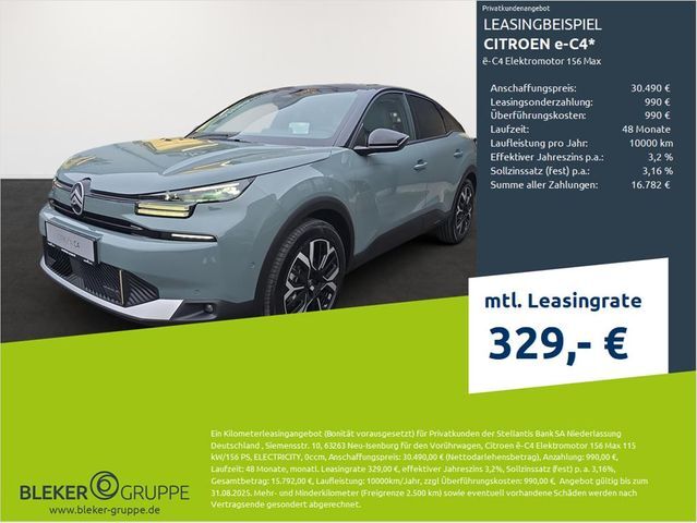 Citroen e-C4 e-C4 Elektromotor 156 Max