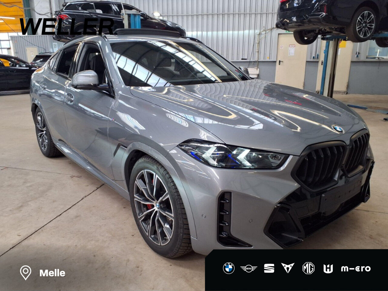 BMW X6 xDrive40d M Sport Pro 2-Achs,StHz,Pano,AHK HUD