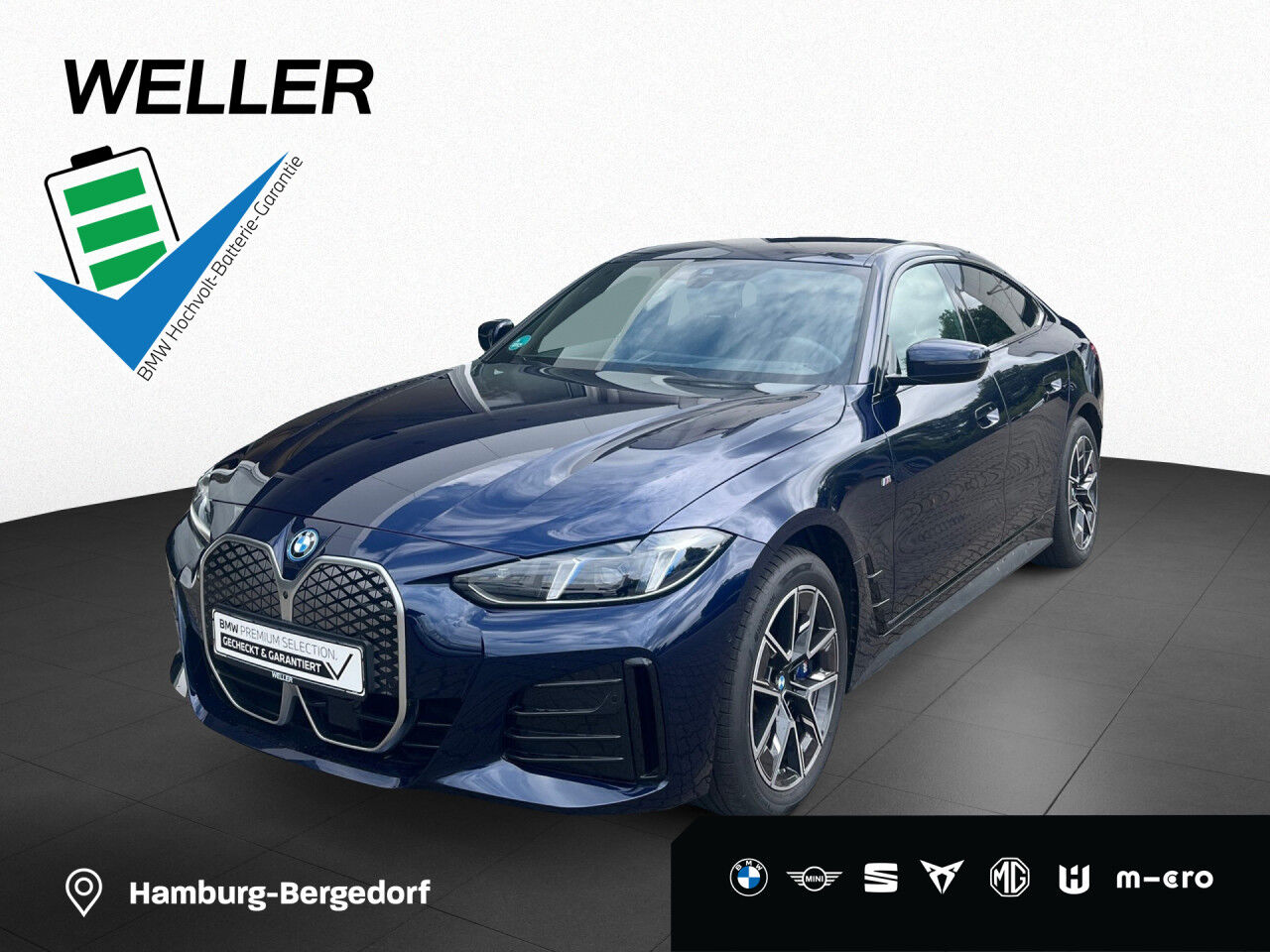 BMW i4 eDrive 40 LCI M-Sport LC-Pro HUD Memory 360°
