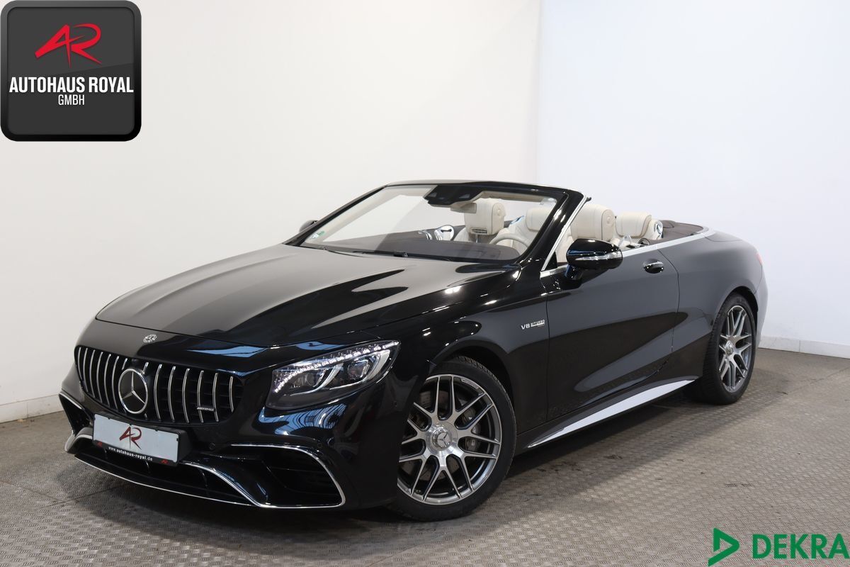 MERCEDES-BENZ S 63 AMG 4M Cabrio NACHTSICHT,KEYLESS,BURMESTER