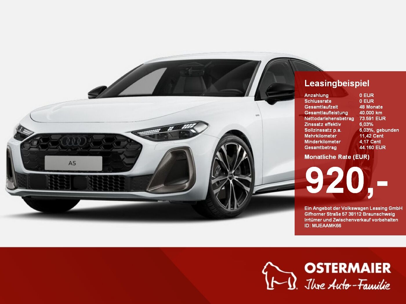 Audi A5 Limousine e-hybrid quattro 367PS Edition one,