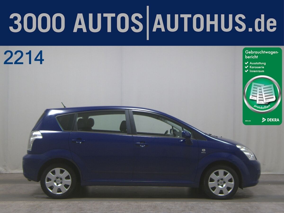 Toyota Corolla Verso 1.8 7-Sitzer AHK ABS Radio