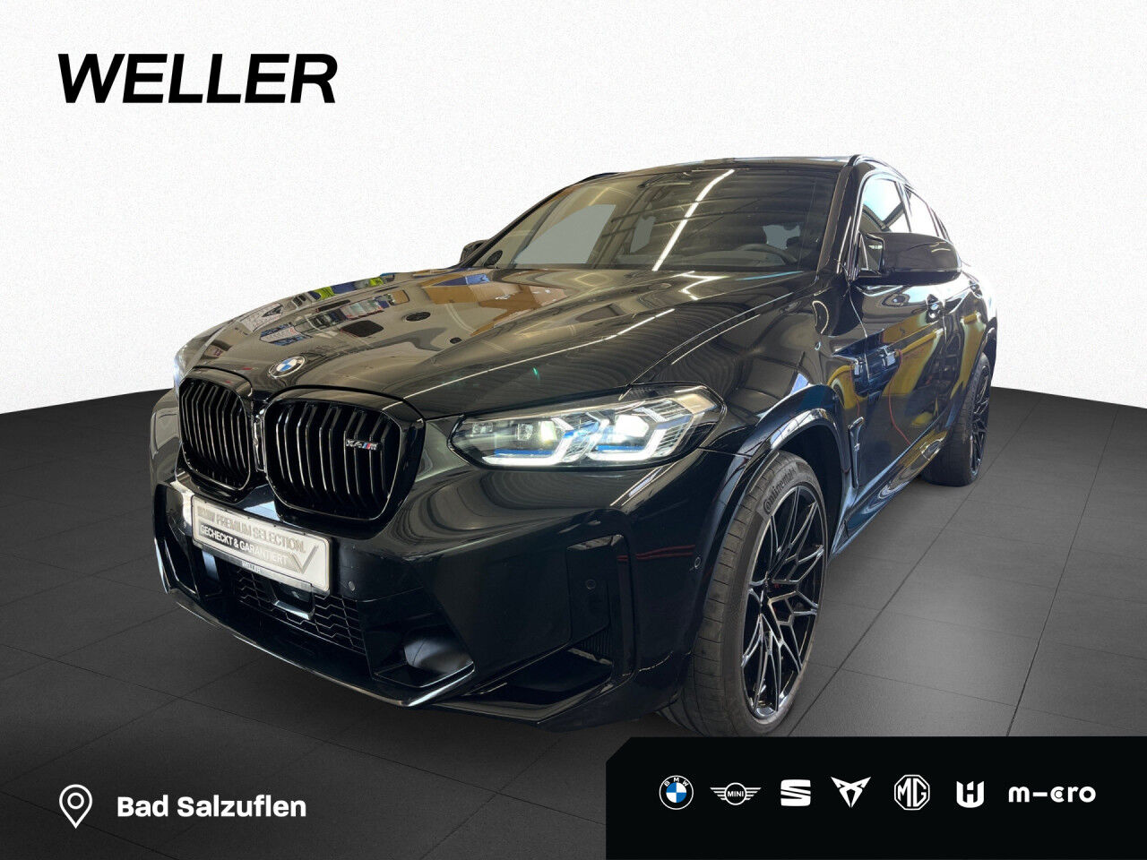 BMW X4 M ACC 360° H/K CarbonExt Pano Laser 21" SitAC