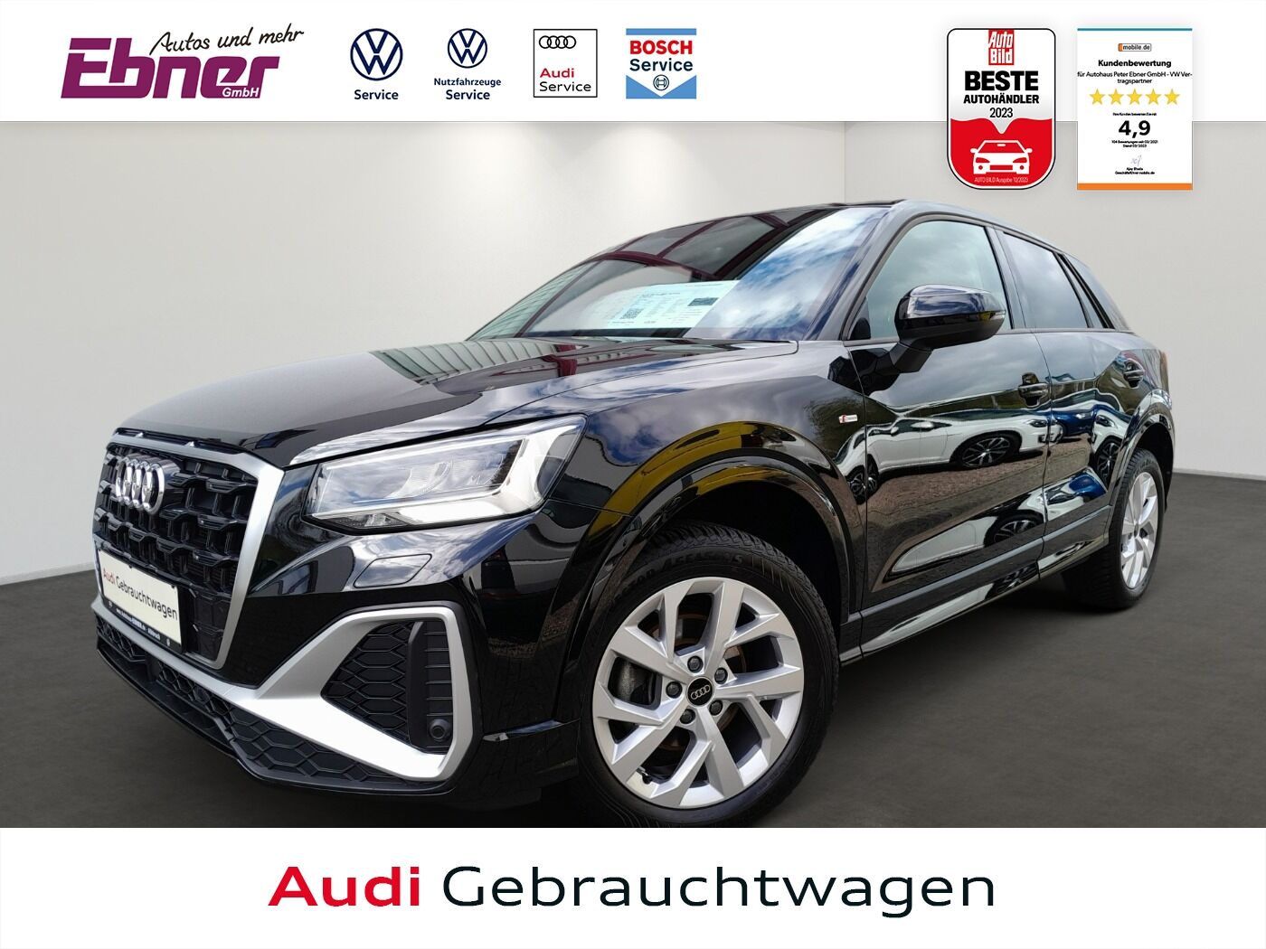 Audi Q2 S-LINE 35TFSI S-TRONIC LED+NAVI+KEYLESS+el.KL