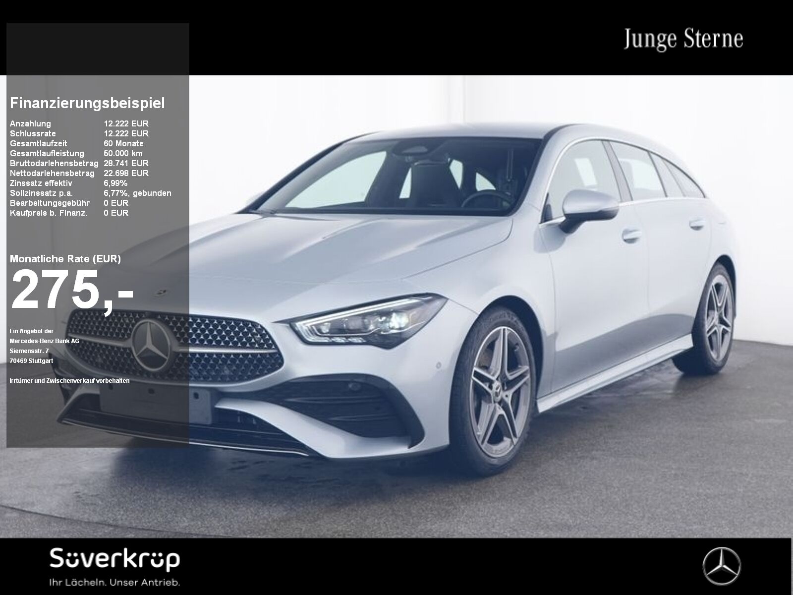 Mercedes-Benz CLA 200 SB , AMG SPUR AHK KAMERA PDC SHZ MULTI