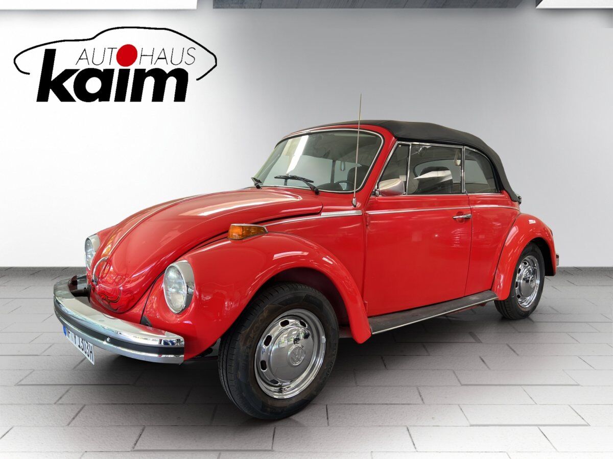 VW Käfer 1303 Cabrio+H-Kennzeichen+Chrom-Felgen