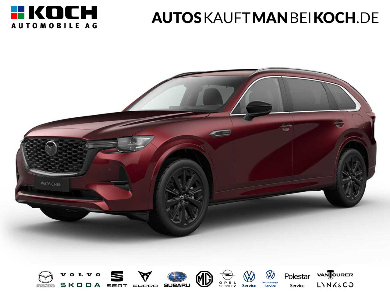 MAZDA CX-80 3.3L e-SKYACTIV D 254ps 8AT AWD Homura