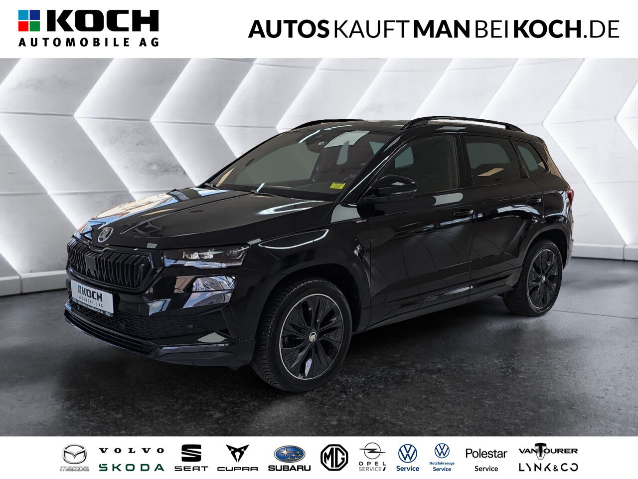SKODA Karoq 2.0TSI 4x4Sportline DSG PDC ACC Matrix PANO