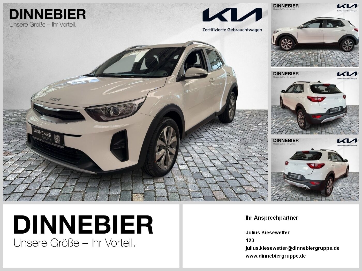 Kia STONIC Spirit FLA SpurH KlimaA Navi LED PDC KAM
