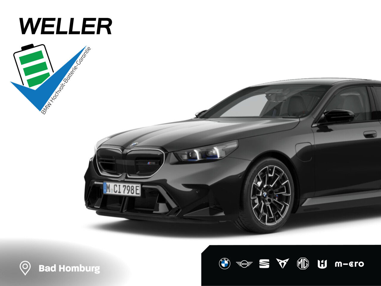 BMW M5 Limousine ComPak DrivAssProf ParkAssProf 21"
