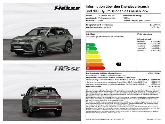 VW Tiguan R-Line 2,0 l TDI SCR 4MOTION 142 kW (193