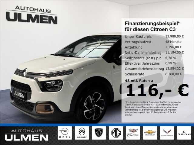 Citroen C3 C-Series 1.2 PureTech 82 83 EU6d LED Klimaaut