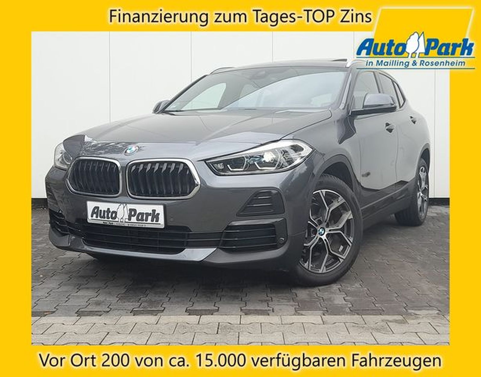 BMW X2 sDrive18d Aut. LED~PANO~2xPDC~NAVI~BT~DAB~SHZ