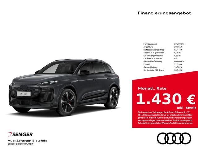 Audi Q6 edition one grey e-tron quattro