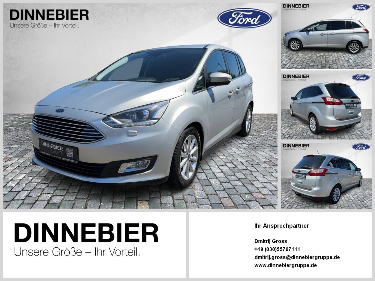 Ford Grand C-Max Titanium NAVI AHK PDC 2xKlima LM