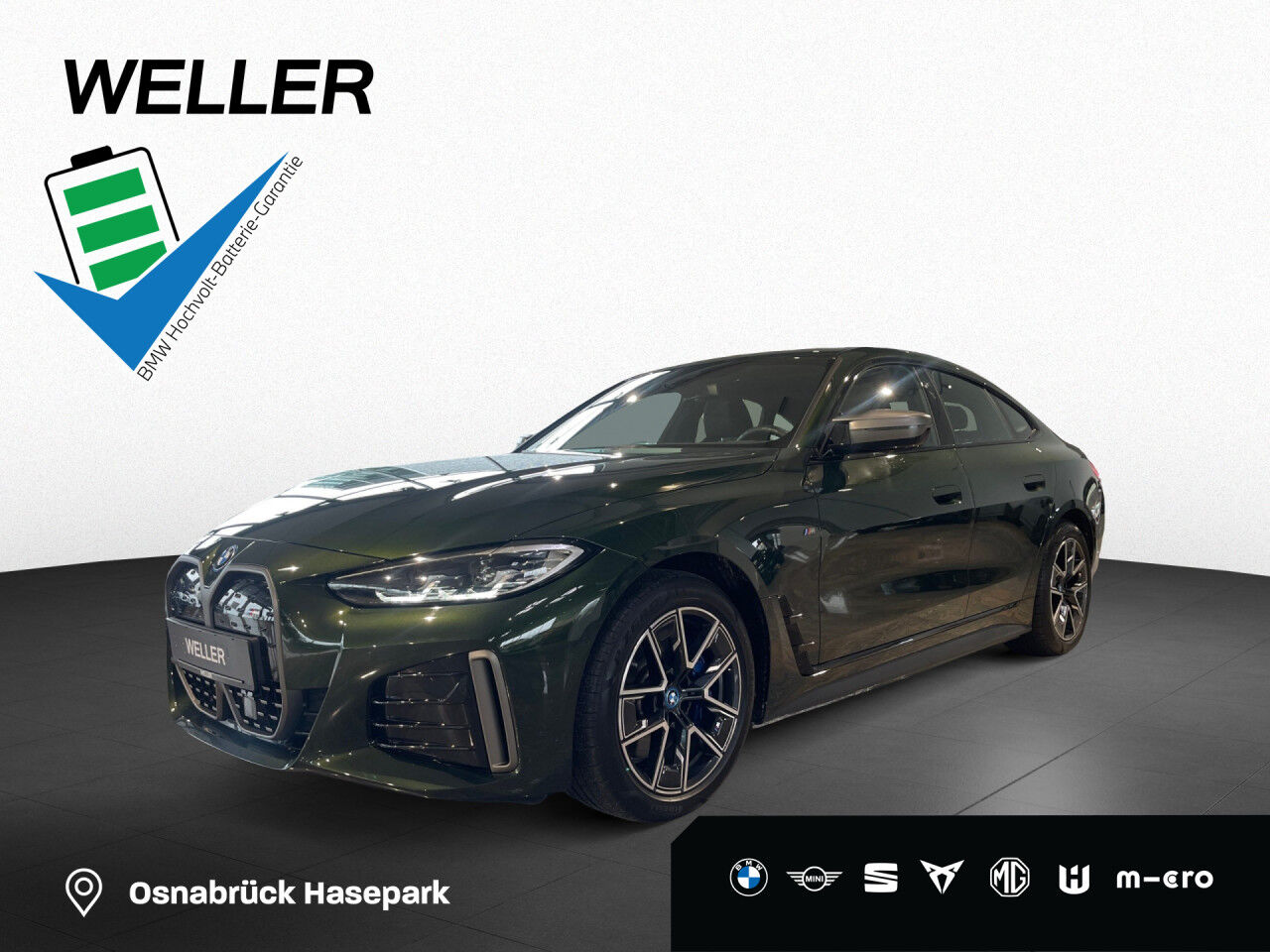 BMW i4 M50 GC M SPORT, LiCo+, LED,Kamera,HiFi,ACC, PDC