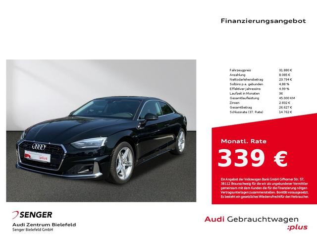 Audi A5 Coupé Advanced 40 TDI quattro MMI LED Memory