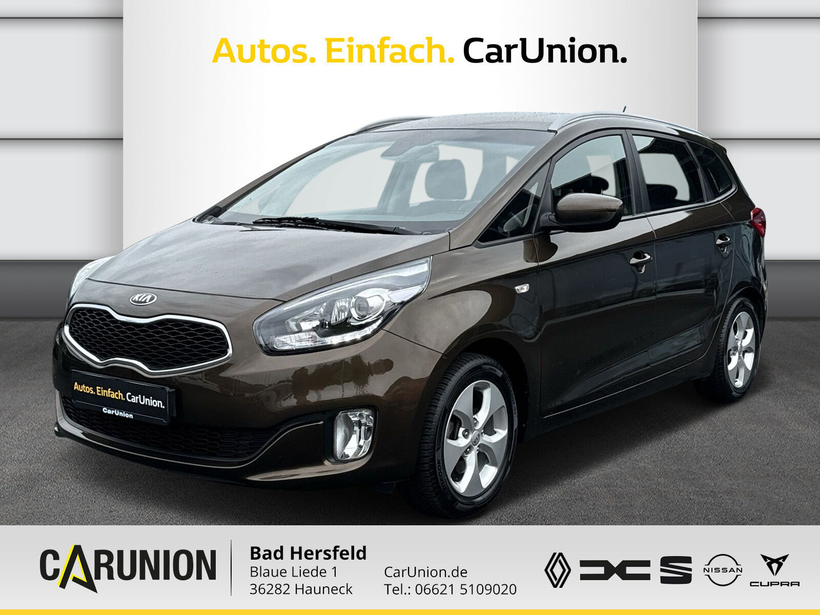 KIA Carens 1.6 GDI Edition 7 Sitzh/PDC/Allwetterreif