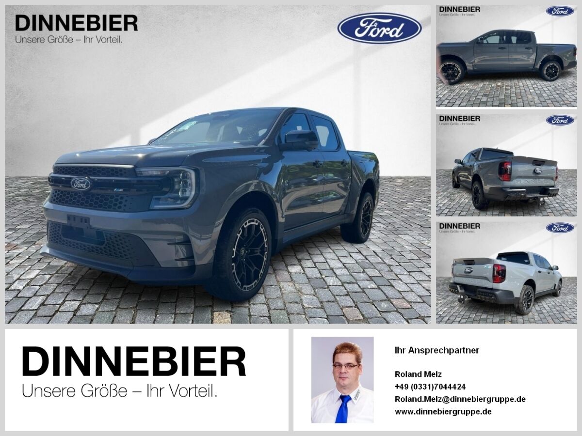 Ford RANGER MS-RT Leder, Klima, LED, AHK, Navi,4X4