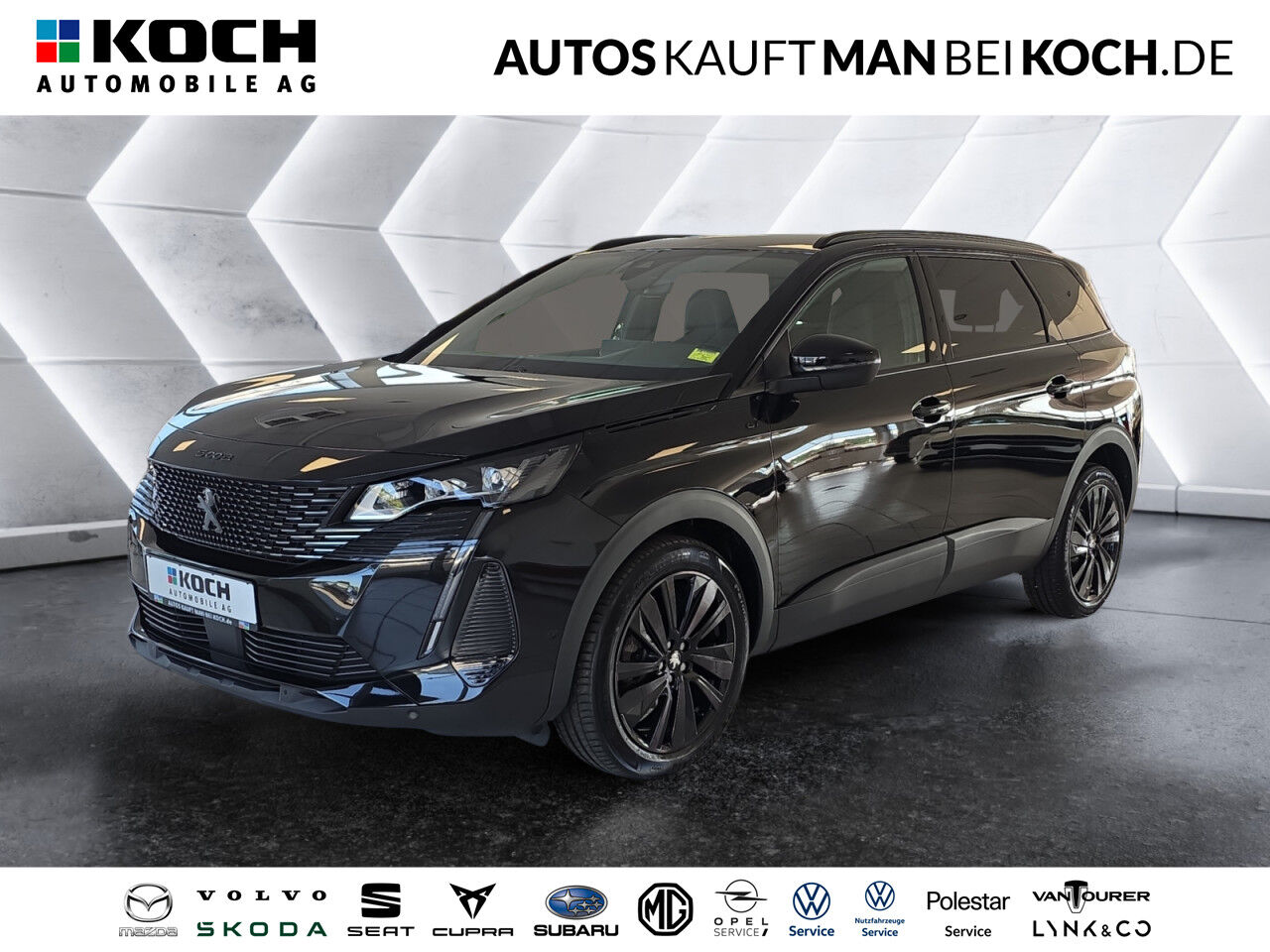PEUGEOT 5008 PureTech 130 EAT8 GT BLACK PACK 7S E-KLAPPE